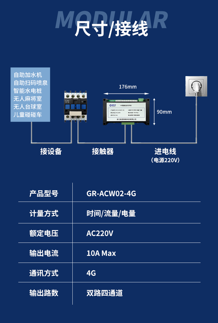 e充行充電用水智慧模塊